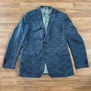 ETRO Silk Jacket Blazer | Men’s Chest 21.5”/ Length 30”
